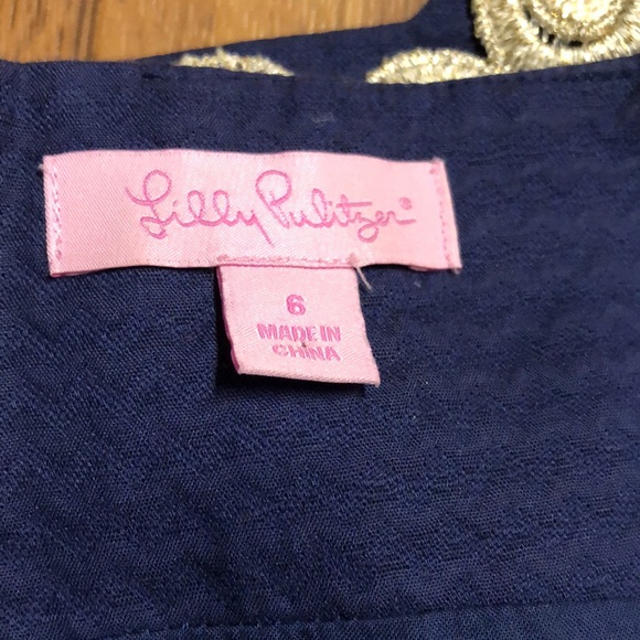 Lilly Pulitzer Adelson Shift Dresss size 6 - Picture 14 of 15